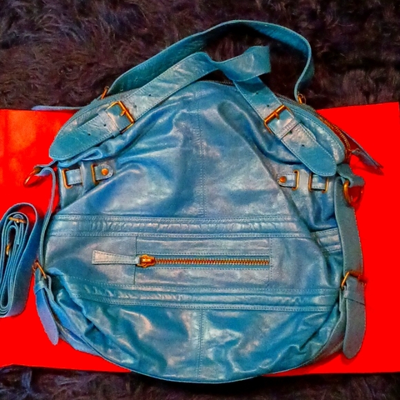 latico Handbags - Latico blue leather purse